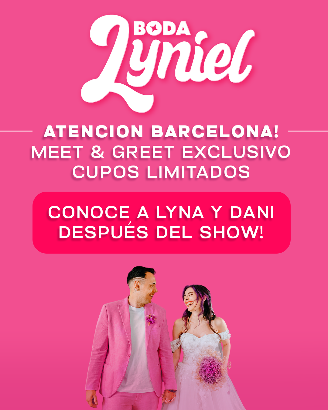 MEET & GREET EXCLUSIVO CUPOS LIMITADOS